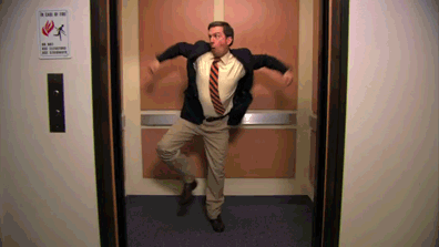Andy from the Office dancing